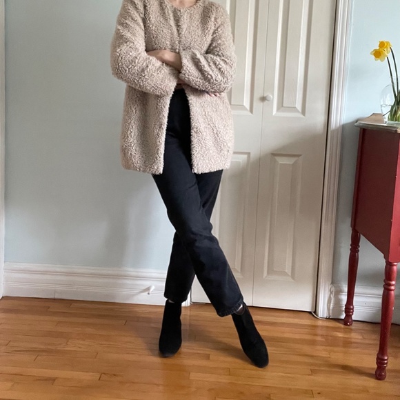 Women's Jeans: Zara Black High Waisted Slim Leg - Picture 10 of 15